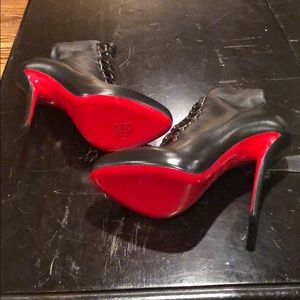 french tutu pointy toe bootie